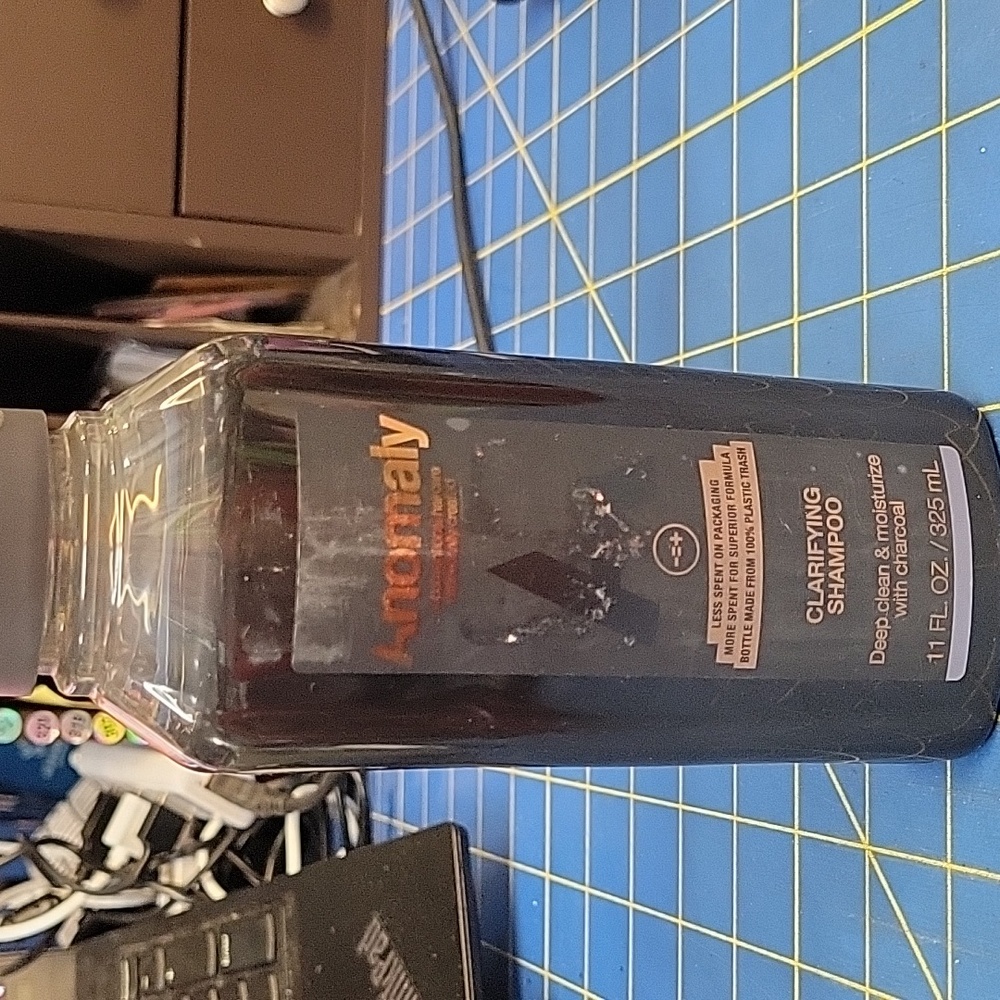 Anomaly Clarifying Shampoo w Charcoal 325ml New Bottle